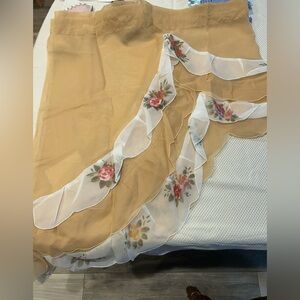 Floral Embroidered Sheer curtains